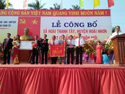 Phường Hoài Thanh Tây Đạt Chuẩn Nông Thôn Mới